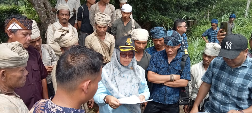Kejari Lebak Selesaikan Polemik Batas Wilayah Desa Adat Baduy dan Cibarani