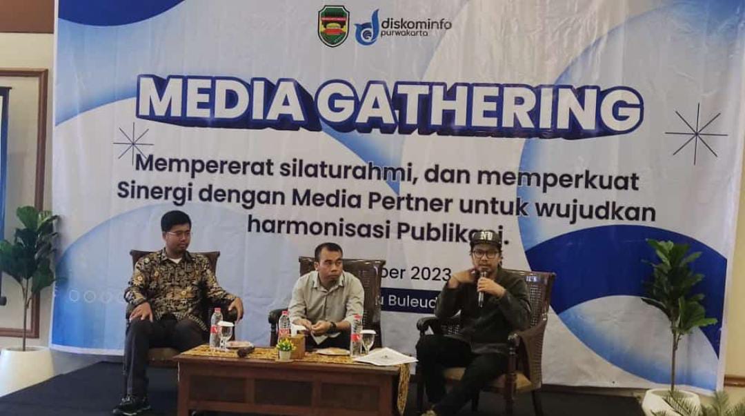 Media Gathering Diskominfo Pencetus Polemik Cemburu Sosial  Insan Media di Purwakarta