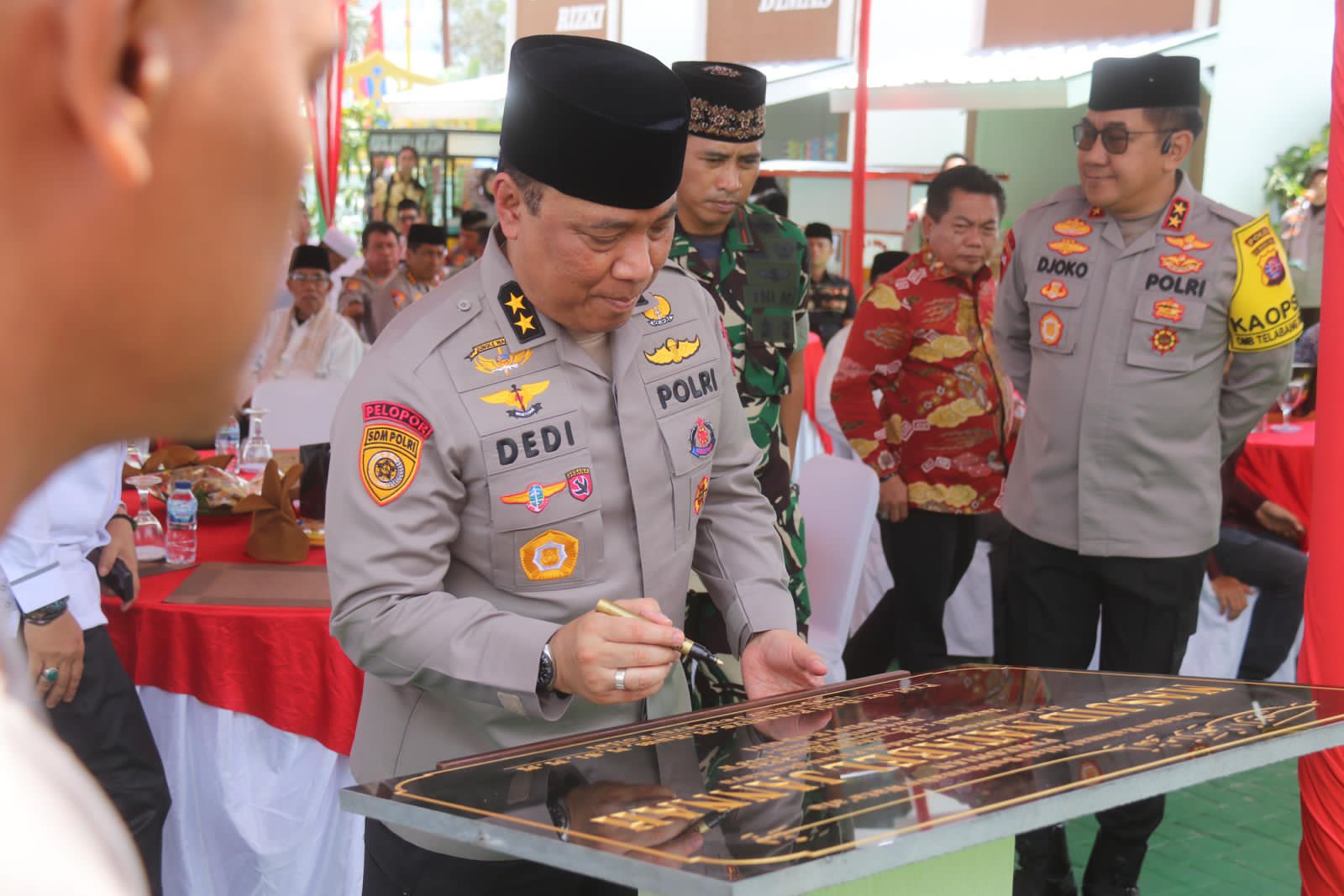 FGMI Aprisisasi Asisten SDM Kapolri Resmikan Masjid Natabel Jannah di Kota Palangkaraya