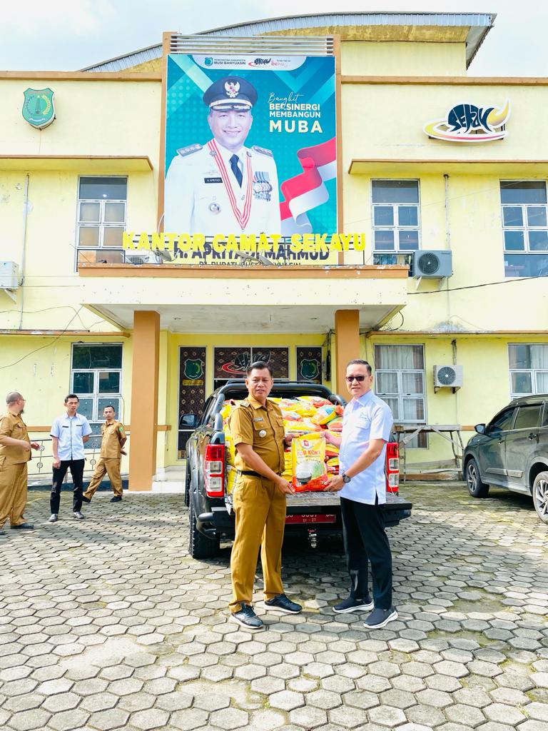 PT Muba Electric Power Peduli Banjir Untuk Kabupaten Muba Banyuasin