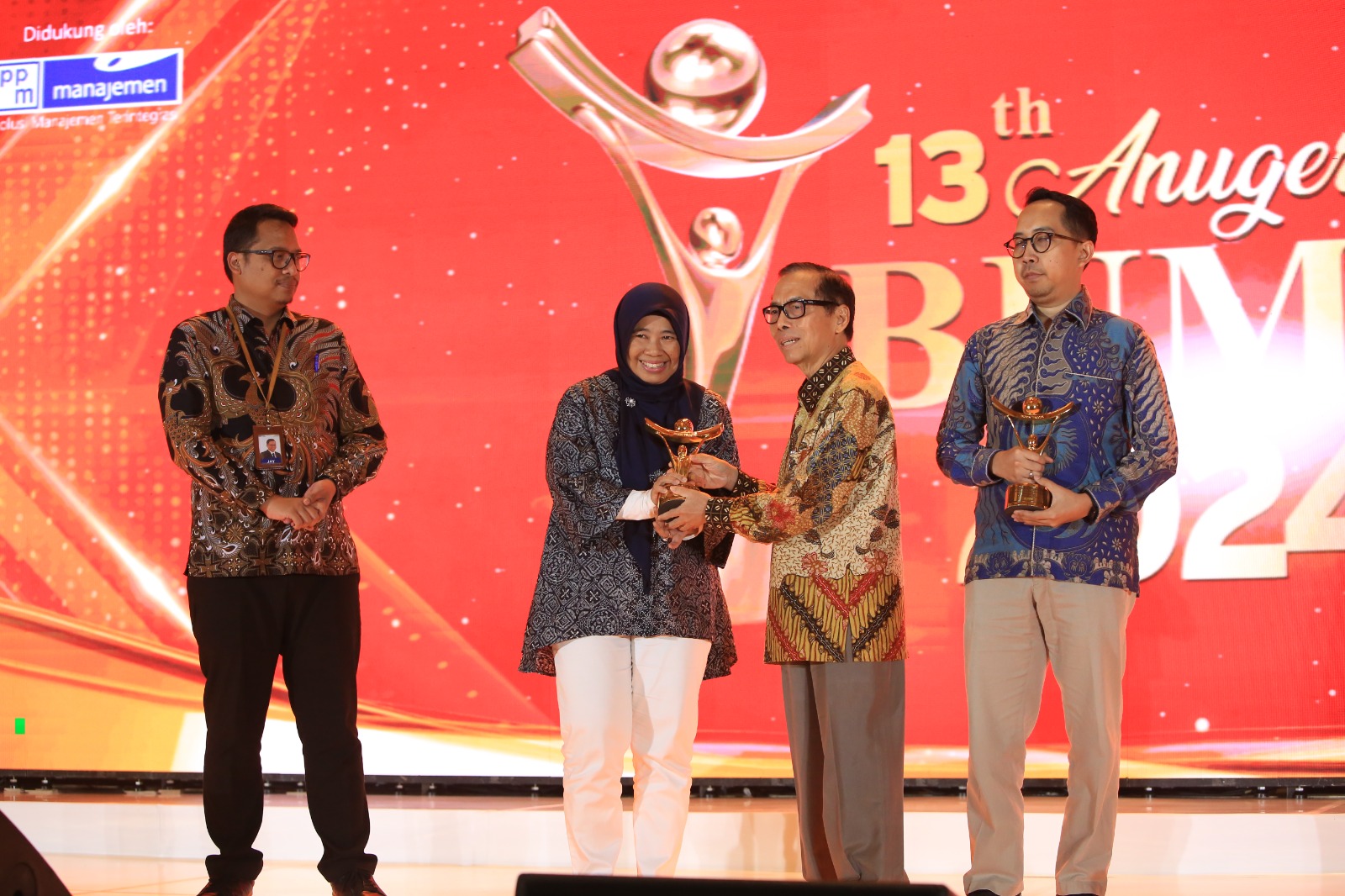 Jasa Tirta II Kembali Raih Penghargaan di Anugerah BUMN 2024