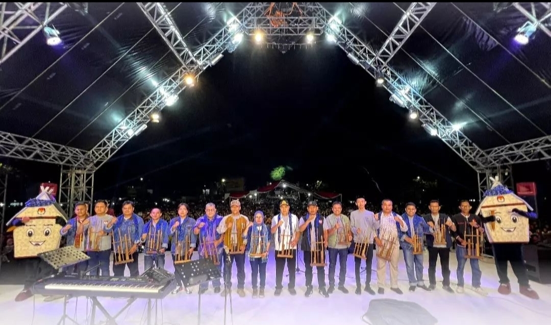 KPU Lebak Gelar Peluncuran Maskot Jingle Pemilihan Bupati Dan Wakil Bupati Lebak Tahun 2024