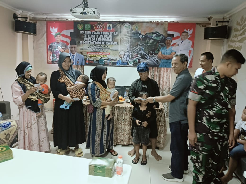 Dalam Rangka HUT TNI Yang Ke-79 Kodim 0603 Lebak, Berkolaborasi Dengan RSUD Adjidarmo Gelar Pelaksanaan Operasi Bibir Sumbing