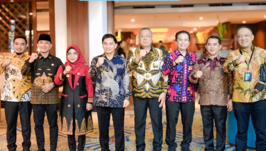 Bupati Lebak Moch Hasbi Asyidiki Jayabaya Hadiri RUPS Tahunan PT Bank BJB Buku 2024