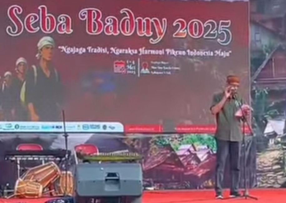 Sekda Lebak Budi Santoso Resmi Membuka Acara Seba Baduy Tahun 20205