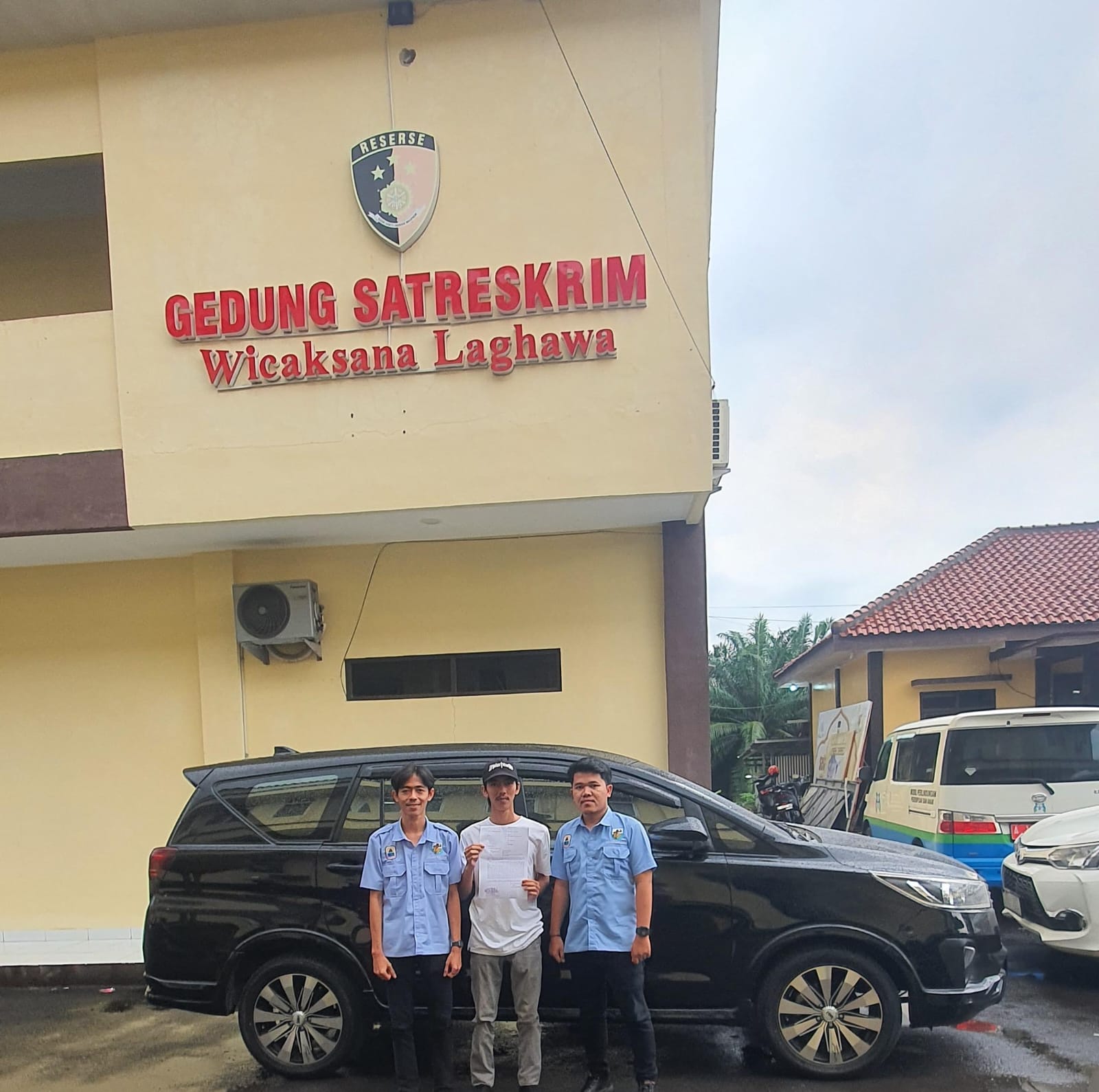 Sekjen KNPI Resmi Berikan Pendampingan di Polres Lebak Kepada Dipa Atas Tuduhan Diduga Pencemaran Nama Baik Oleh CV Arya Nugraha