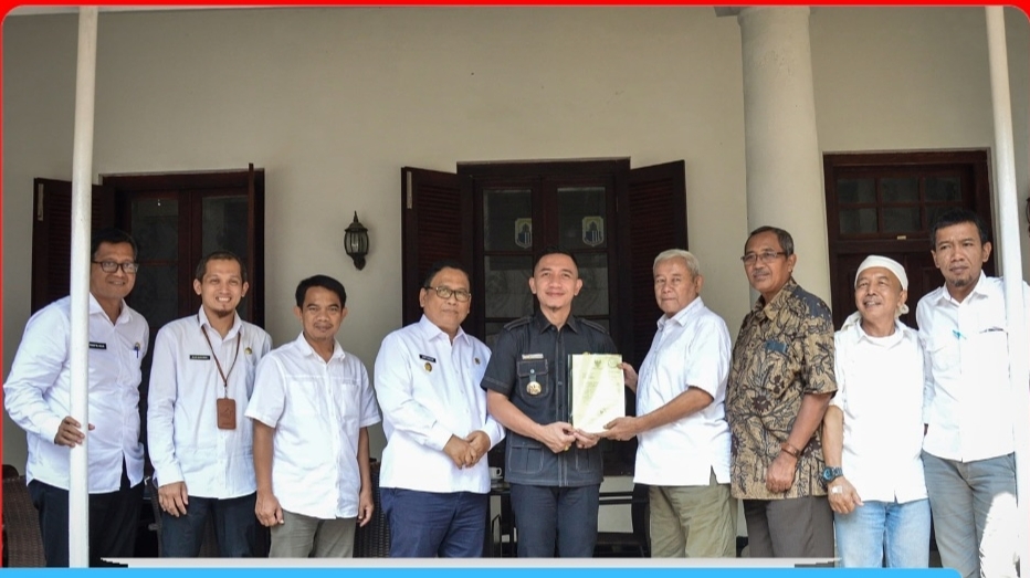 Bupati Lebak Moch Hasbi Asyidiki Jayabaya, Terima Audiensi Badan Koordinasi Pembetukan Kabupaten Cilangkahan