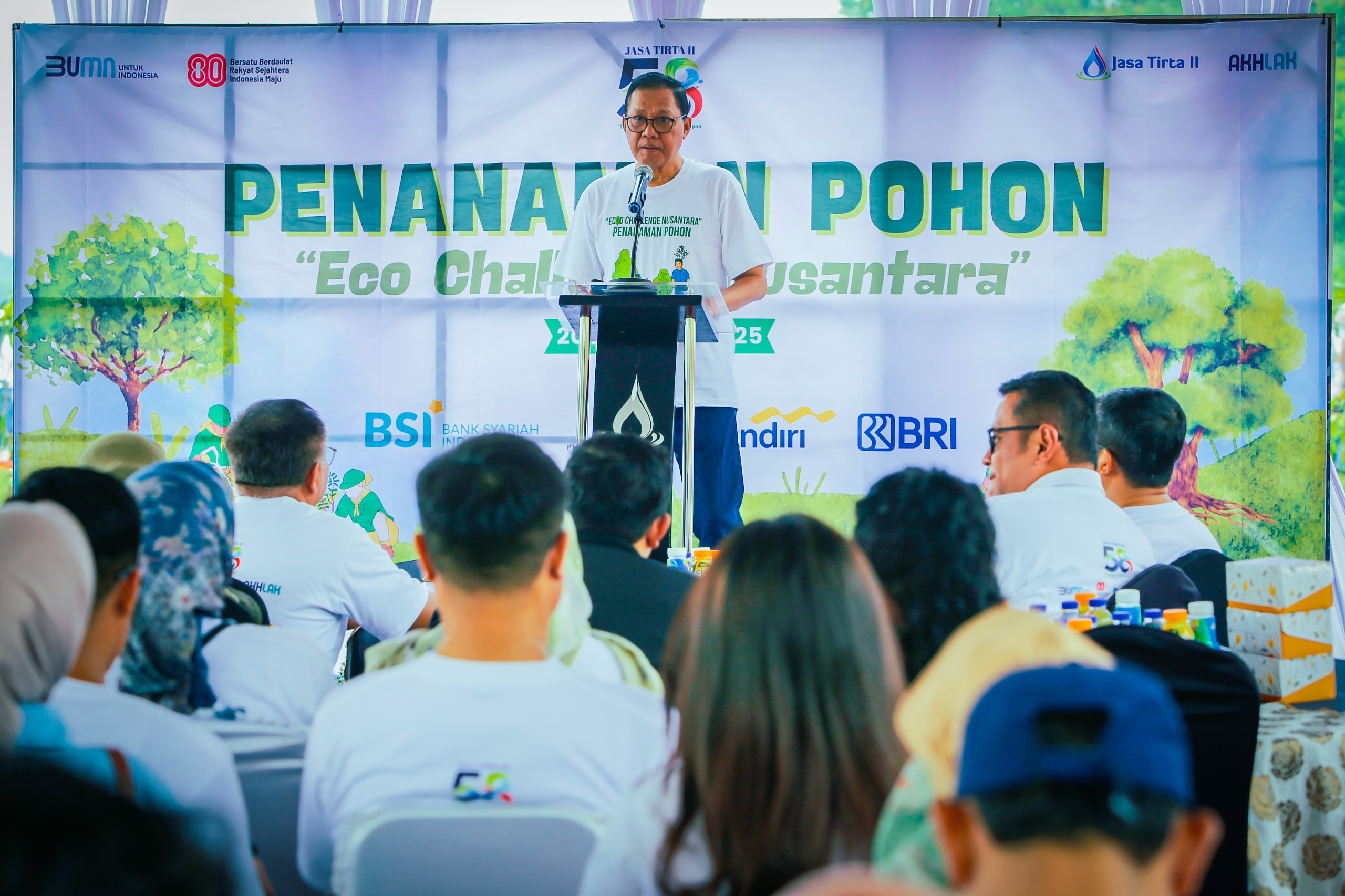Perum Jasa Tirta II Lakukan Penanaman Pohon Serentak, Warisan Hijau Masa Depan Indonesia