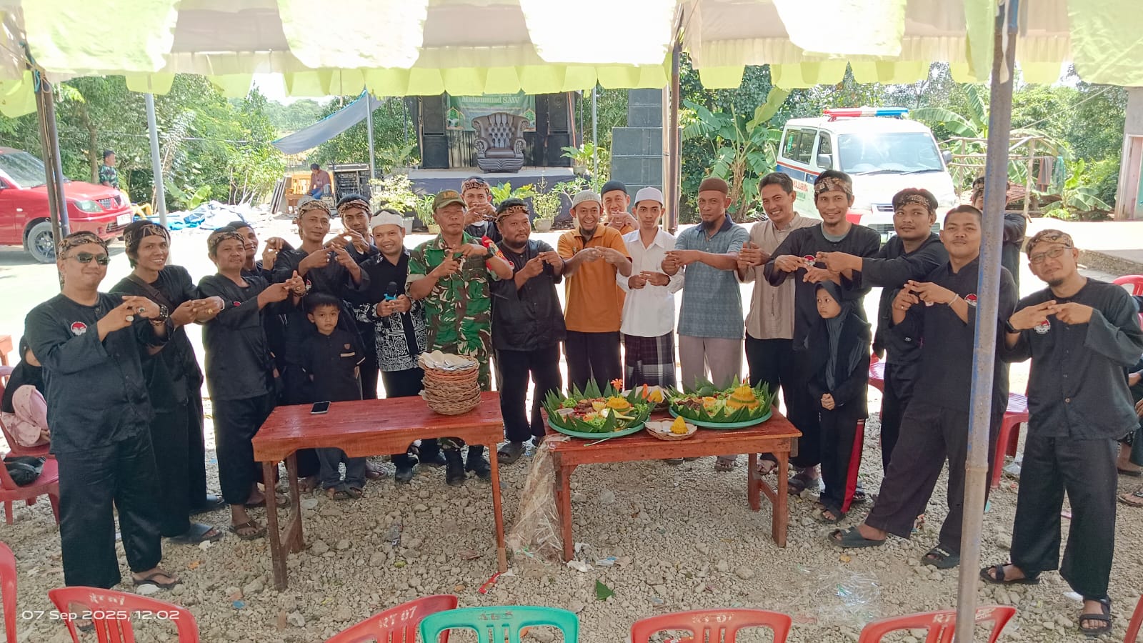 Meriah, Milad ke-2 Padepokan 11 Elang Putih Dirangkai dengan Aksi Sosial