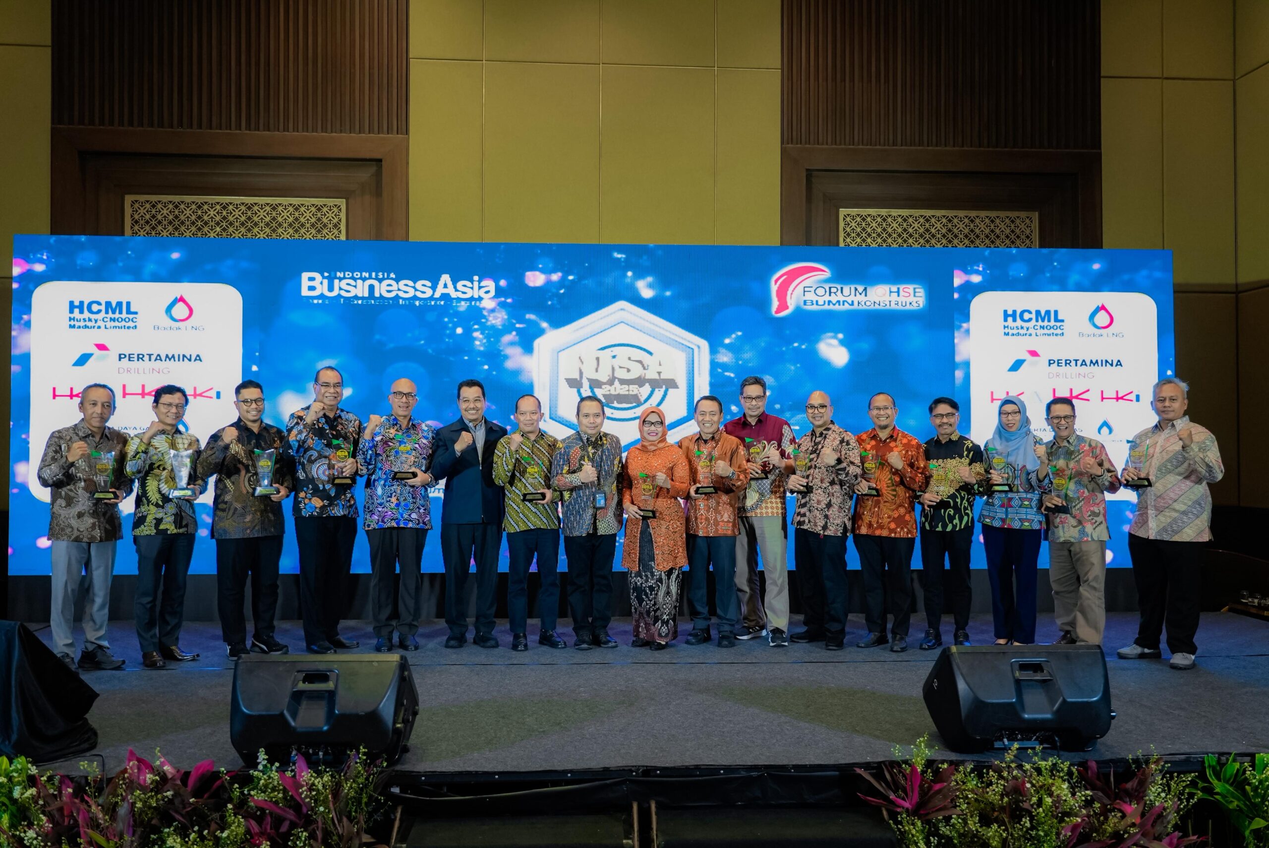 Jasa Tirta II Raih Tiga Penghargaan pada Indonesia QHSE Sustainability for Business Awards 2025