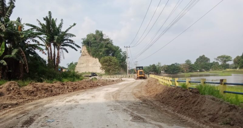 DPUPR Lebak Kebut Pembangunan Jalan Cimarga, Panjang 1.090 Meter