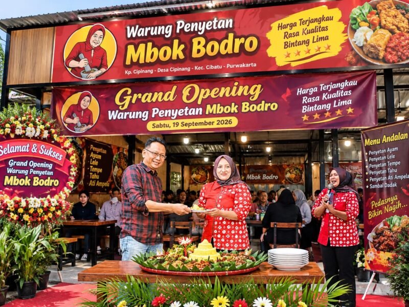 Lapar? Gas! Penyetan Mbok Bodro Buka di Cipinang, Harga Mulai Rp18 Ribu
